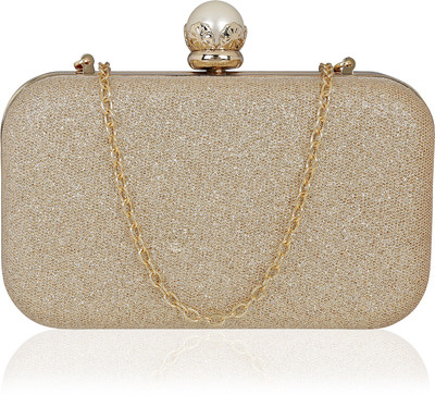 

Kleio Party Gold Clutch