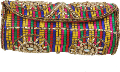 

Yokoso International Casual Multicolor Clutch
