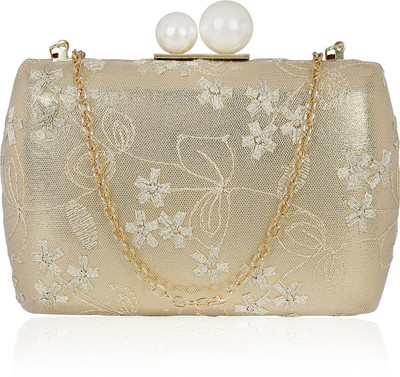 

Kleio Party Gold Clutch