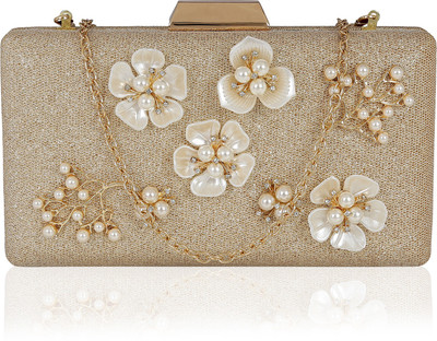 

Kleio Party Gold Clutch