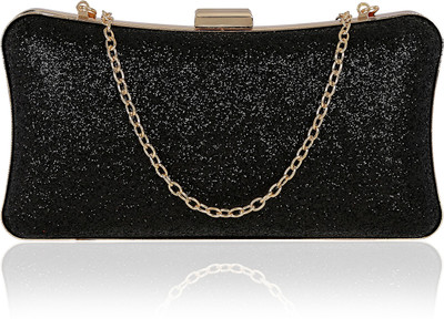

Kleio Party Black Clutch