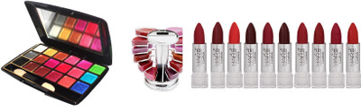 

Mars Lipstick 10 shades/lipgloss 12 shades/eyeshadow 18 shades(Set of 12)