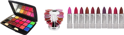 

Mars Lipstick 10 /lipgloss 12 shades/eyeshadow 18 shades(Set of 12)