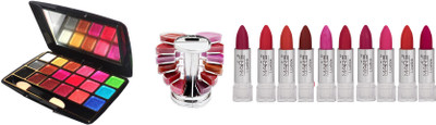 

Mars Lipstick 10/lipgloss 12 shades/eyeshadow 18 shades(Set of 12)