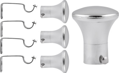 

S Decor Silver Rod Rail Bracket