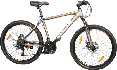 

Atlas ATLAS U 20 FS DDB 24T 21 SPEED GREY & ORANGE 24 T Mountain/Hardtail Cycle(21 Gear, Multicolor)