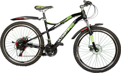 

Atlas Atlas Skipper FS DDB 21 Speed 26" Black & Green 26 T 21 Gear Mountain/Hardtail Cycle(Multicolor)