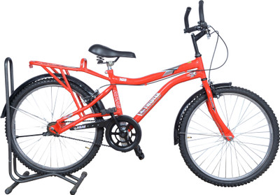 

Atlas Atlas Twister IBC 24T Inches Single Speed Red 24 T Mountain Cycle(Single Speed, Multicolor), Black;red