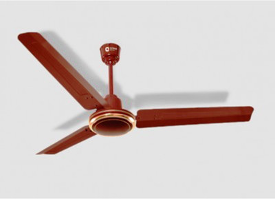 

Orient NEW BREEZE 1400 MM 56 INCHES 3 Blade Ceiling Fan(PEPPY RED, Pack of 1), Brown