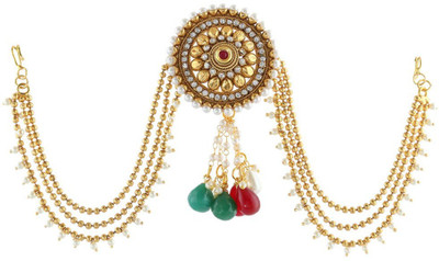

Anuradha Art Jewellery HB-194 Hair Clip(Gold)