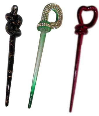 

Pankh Juda Stick Hair Accessory Set(Multicolor)