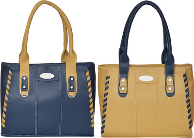 

FD Fashion Messenger Bag(Blue, Beige), Beige;blue