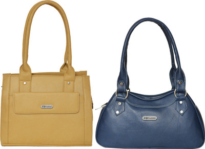 

FD Fashion Messenger Bag(Beige, Blue)
