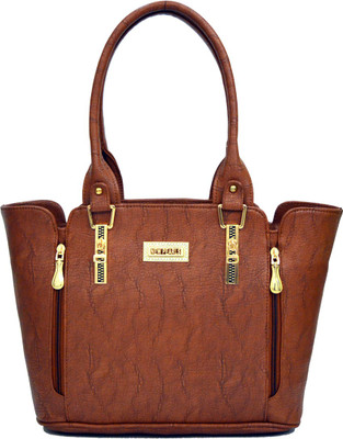

AGINOS Shoulder Bag(Brown)