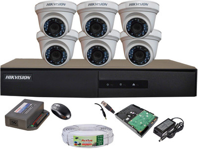 

Hik Vision DS7204HGHISH2CE56COTIRF6 8 Channel Home Security Camera(6 TB)