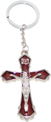 

Aura BIG CROSS WITH JESUS CHRIST Key Chain