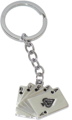 

Aura Imported Poker Playing Cards Key Chain