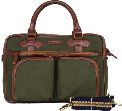 

THE MAKER 15 inch Laptop Messenger Bag(Green)