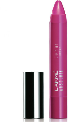 

Lakme Absolute Lip Pout Creme Lip Color(Grape Hint, 3 g)