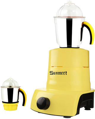 

Sunmeet ABS Plastic YPMA17_422 600 W Mixer Grinder(Yellow, 2 Jars)
