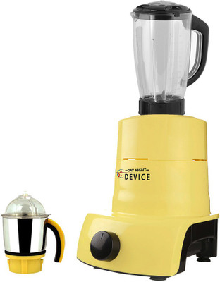 

Day-Night Star Device ABS Plastic YPMG17_618MA 1000 W Juicer Mixer Grinder(Yellow, 2 Jars)