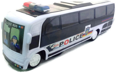 

ESIRKAR Police Bus(White)