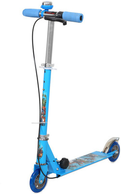 

Kids Mandi Two Wheel Height Adjustable Foldable Scooter With Brake and Bell For Kids(Blue)