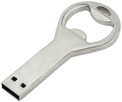 

Green Tree Fancy Bottle Opener 16 GB Pen Drive(Silver)