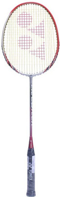 

Yonex Nanoray Excel Badminton Racquet With Full Cover Red Strung Badminton Racquet(G4 - 3.25 Inches, 85 g)
