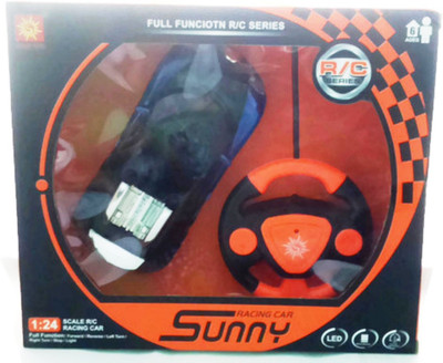 

ESIRKAR 1:24 Scale Full Function Racing Car(Blue, Orange)