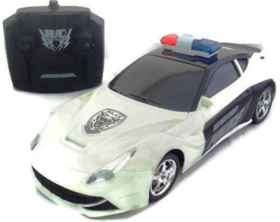 ESIRKAR Police Simulation Racing car(White)