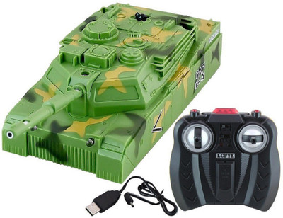

Taaza Garam kids imported High quality Remote Control Wall Climber RC Army Tank With HD lights Boys Gift toy Green(Green)