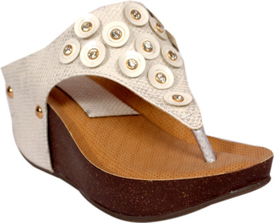 

Bora Bora Women White Wedges