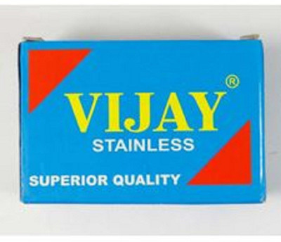 

vijay 200 Blade Double Edge Safety Barber Shaving Razor Blades(Pack of 200)