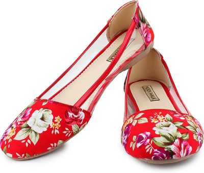 

Moonwalk Bellies For Women(Multicolor, Red