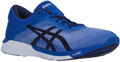 

Asics fuzeX Rush Running Shoes For Men(Blue, Electric blue::indigo blue::white
