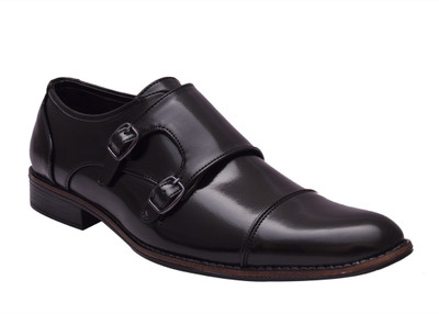 

Sir Corbett Monk Strap Monk Strap For Men(Black)