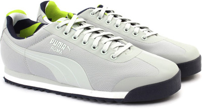 

Puma Roma Basic Geometric Camo Sneakers For Men(Grey, Gray violet