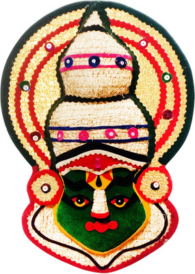 

culturalshoppe Decorative Showpiece - 29 cm(Neem Wood, Multicolor)