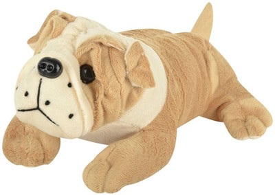 

Fun Zoo Bull Dog - 50 cm(Brown, Cream)