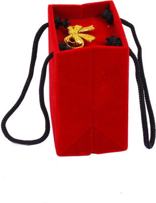 

Glawen Red Bag shaped imported Ring Boxes, Toy Ring Boxes Vanity Box(Red)