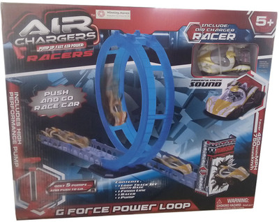 

kidoz kingdom G FORCE POWER LOOP TRACK AIR CHARGER CAR(Multicolor)