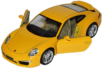 

Suvesa Yellow Porsche Carrera s Die Cast Collection 1:28 Scale(Yellow)