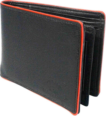 

NUKAICHAU Men Red Genuine Leather Wallet(7 Card Slots)