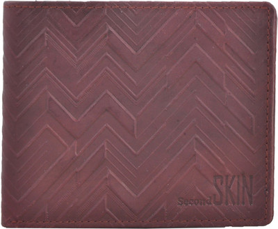 

Second Skin Men Beige Genuine Leather Wallet(10 Card Slots)