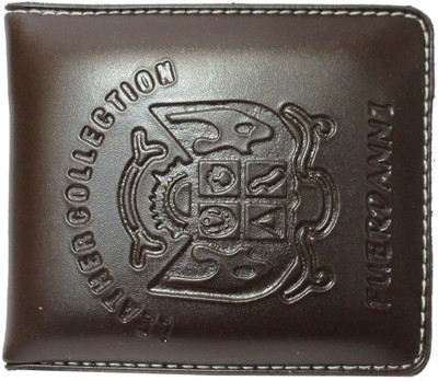 

Urfashion Men Brown Artificial Leather Wallet(2 Card Slots)