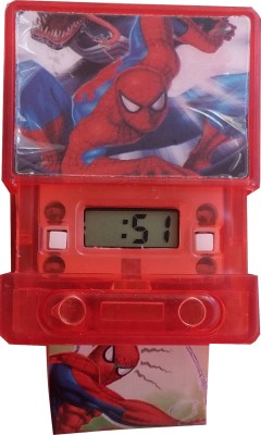 SS Traders Spiderman amazing music and lights Watch  - For Boys   Watches  (SS Traders)