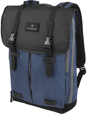 

Victorinox Flapover Laptop Backpack 13 L Laptop Backpack(Blue)