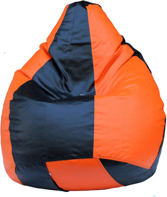 

Earthwood XXL Bean Bag Cover (Without Beans)(Orange)