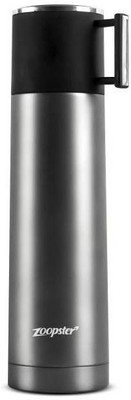 Zoopster Vacuum Flask 500 ml Flask(Pack of 1, Grey, Steel)